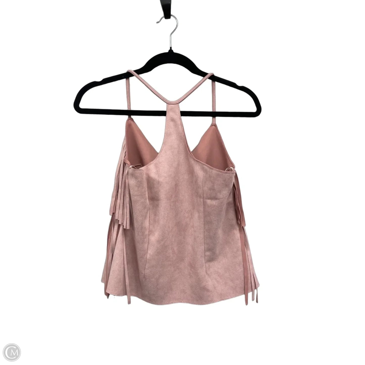 Blouse Sleeveless By Moa Moa In Pink, Size: S