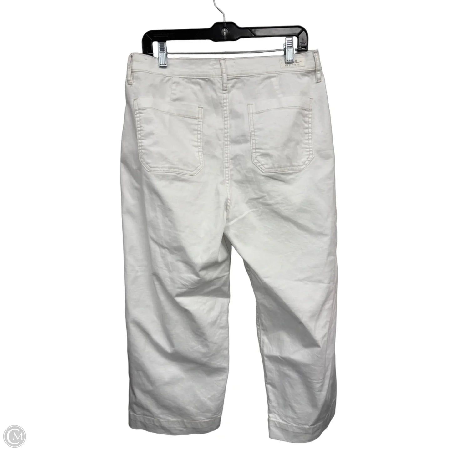 Pants Wide Leg By Nicole Miller In White, Size: 12