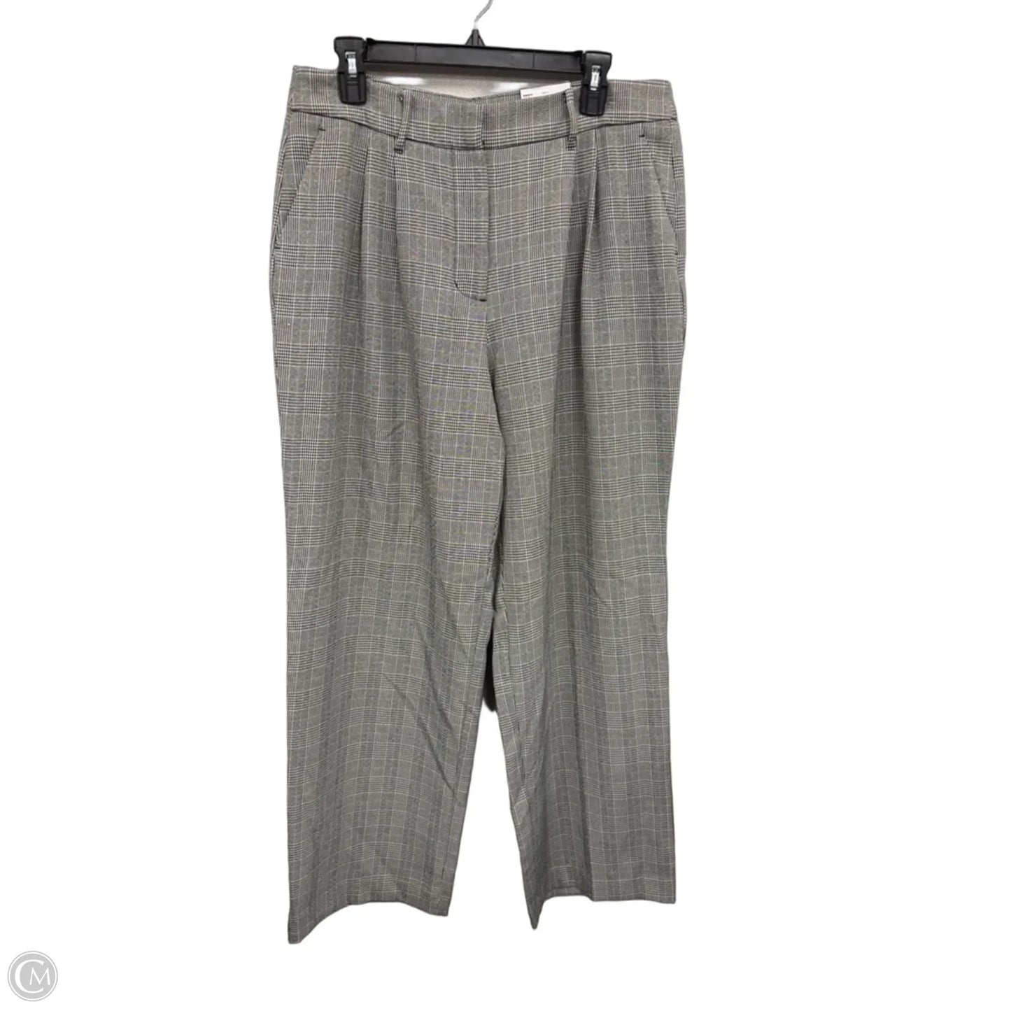 Pants Wide Leg By Nine West Apparel In Black & White, Size: 12