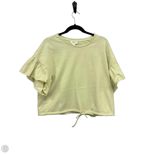 Top Short Sleeve By Maeve In Green, Size: Xl