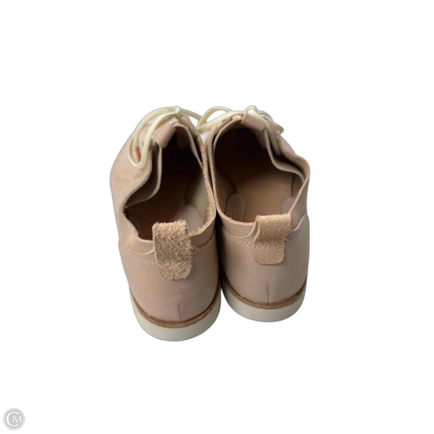 Shoes Flats By Clarks In Tan, Size: 9.5