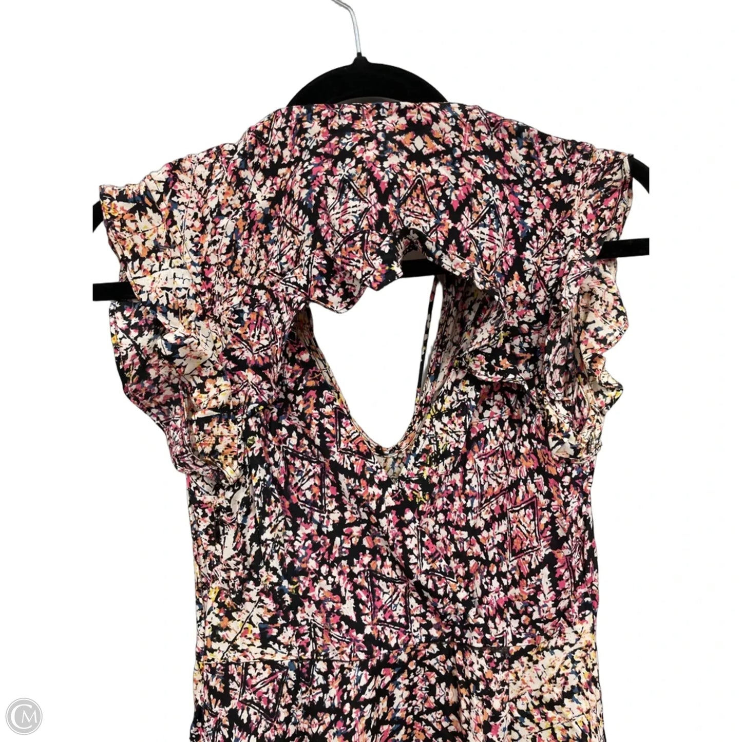 Dress Casual Maxi By Tracy Reese In Black & Pink, Size: Xs