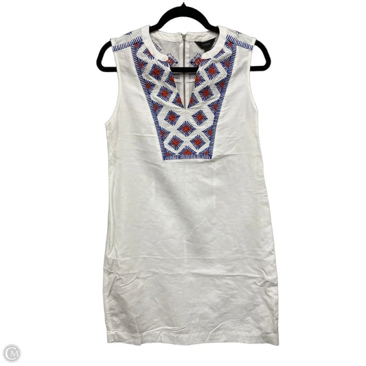 Dress Casual Short By J. Crew In Blue & White, Size: Xs