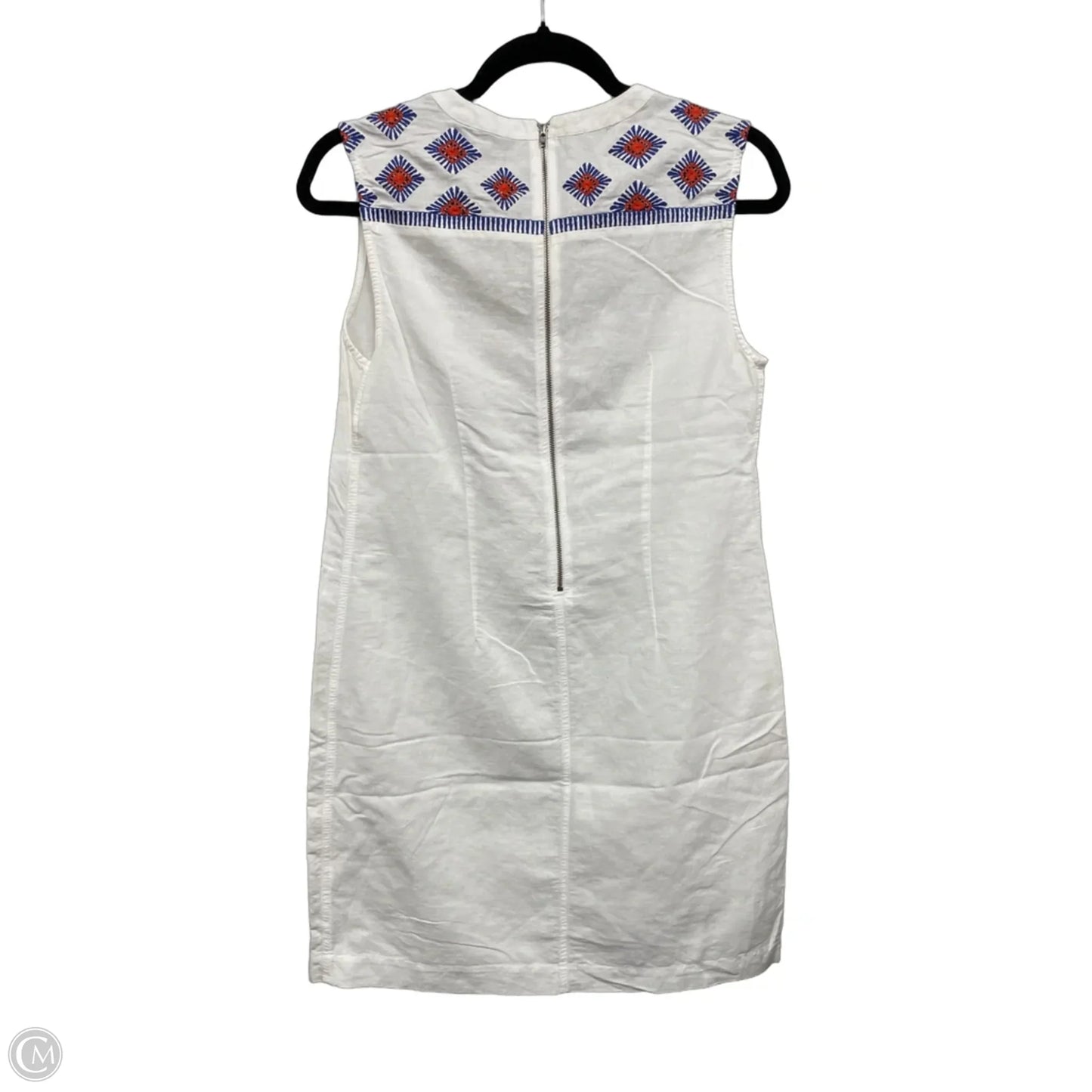 Dress Casual Short By J. Crew In Blue & White, Size: Xs