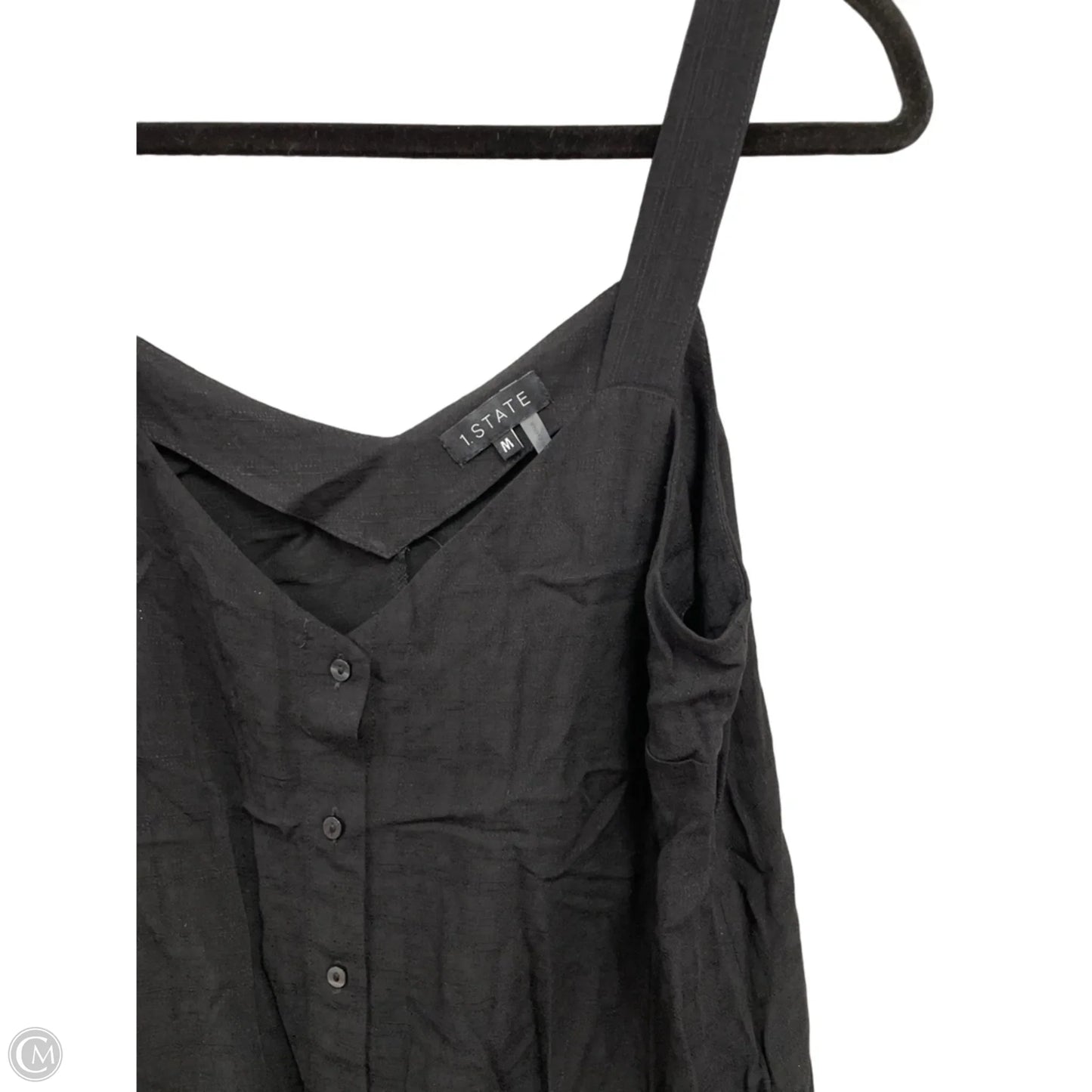 Blouse Sleeveless By 1.state In Black, Size: M