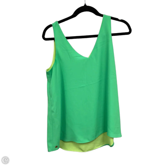 Top Sleeveless Designer By Lilly Pulitzer In Green, Size: S