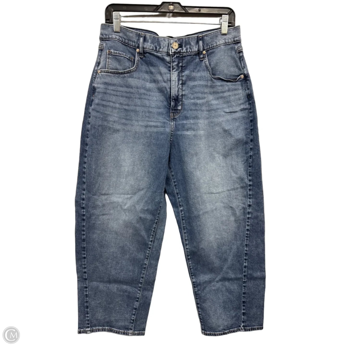 Jeans Wide Leg By White House Black Market In Blue Denim, Size: 12