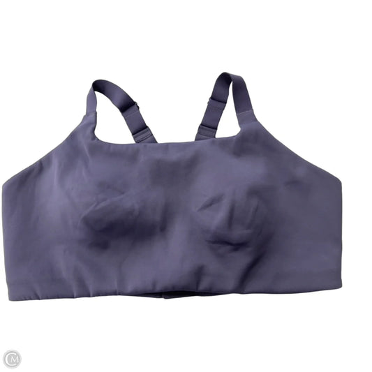 Athletic Bra By Lululemon In Purple, Size: 14