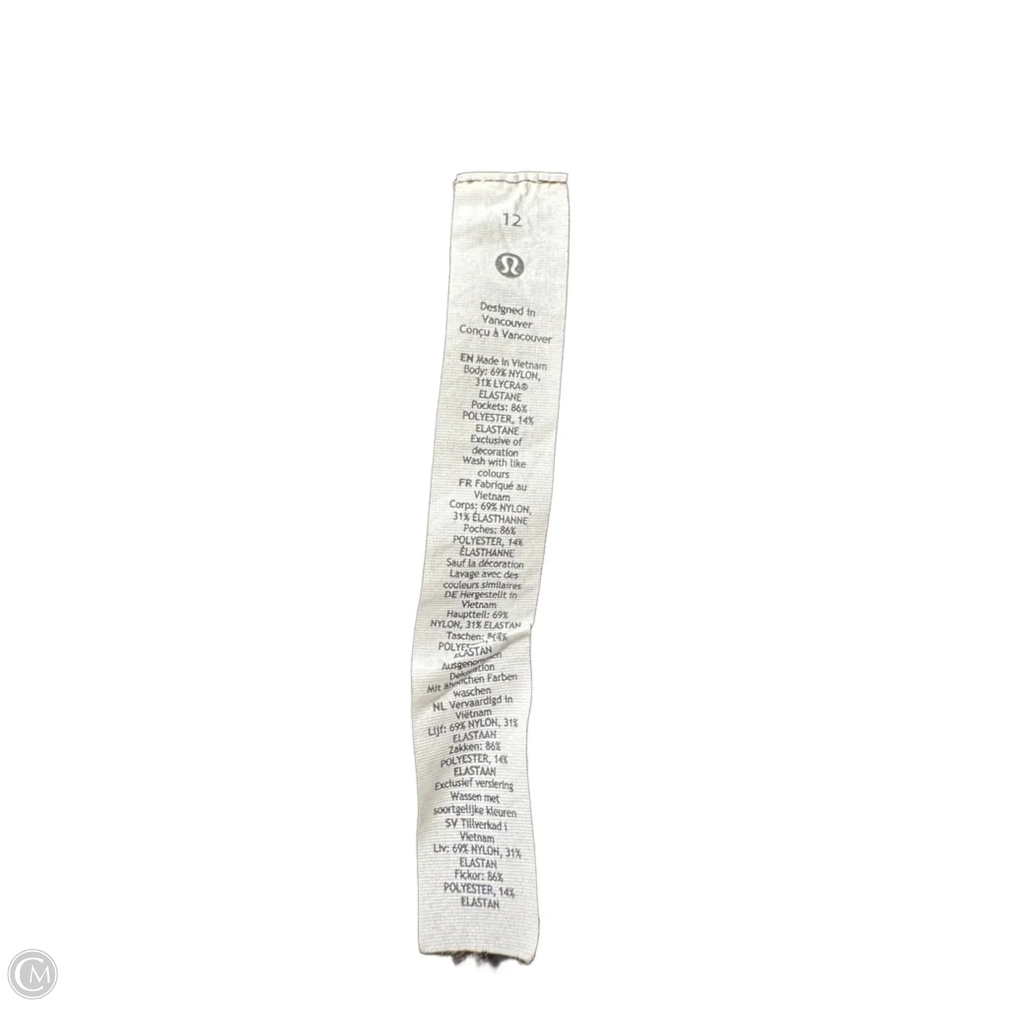 Pants Other By Lululemon In Brown, Size: 12