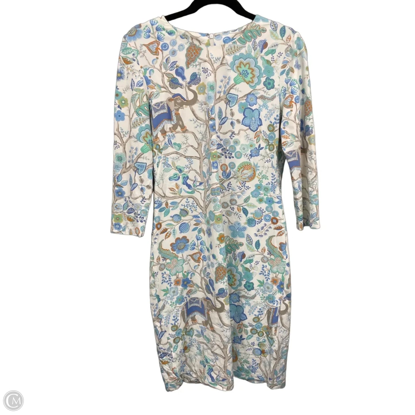 Dress Casual Short By J Mclaughlin In Blue & White, Size: M
