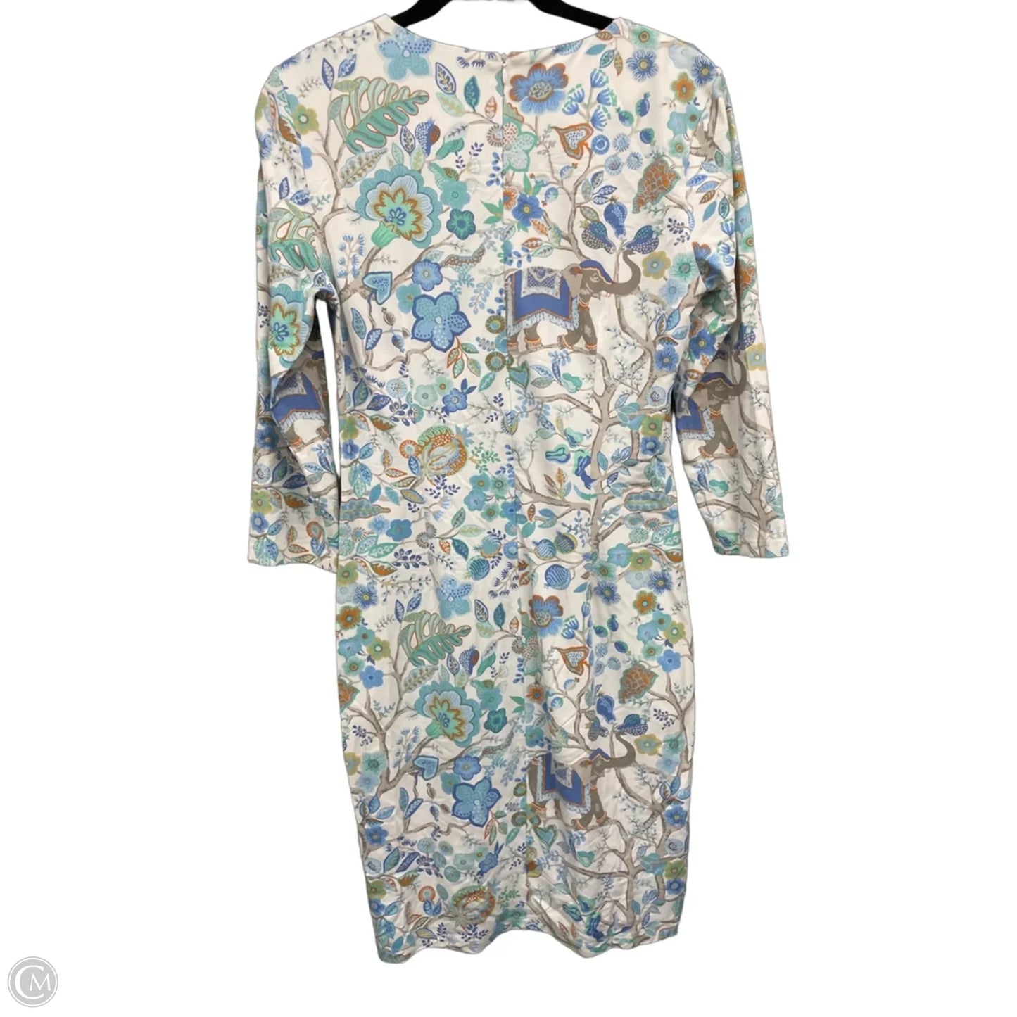 Dress Casual Short By J Mclaughlin In Blue & White, Size: M