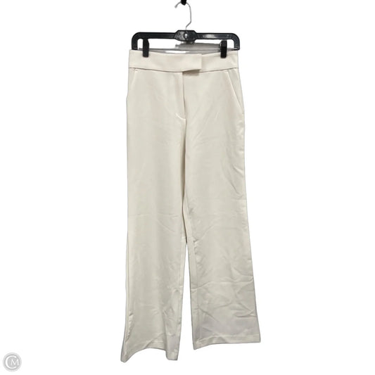 Pants Wide Leg By H&m In Ivory, Size: 6