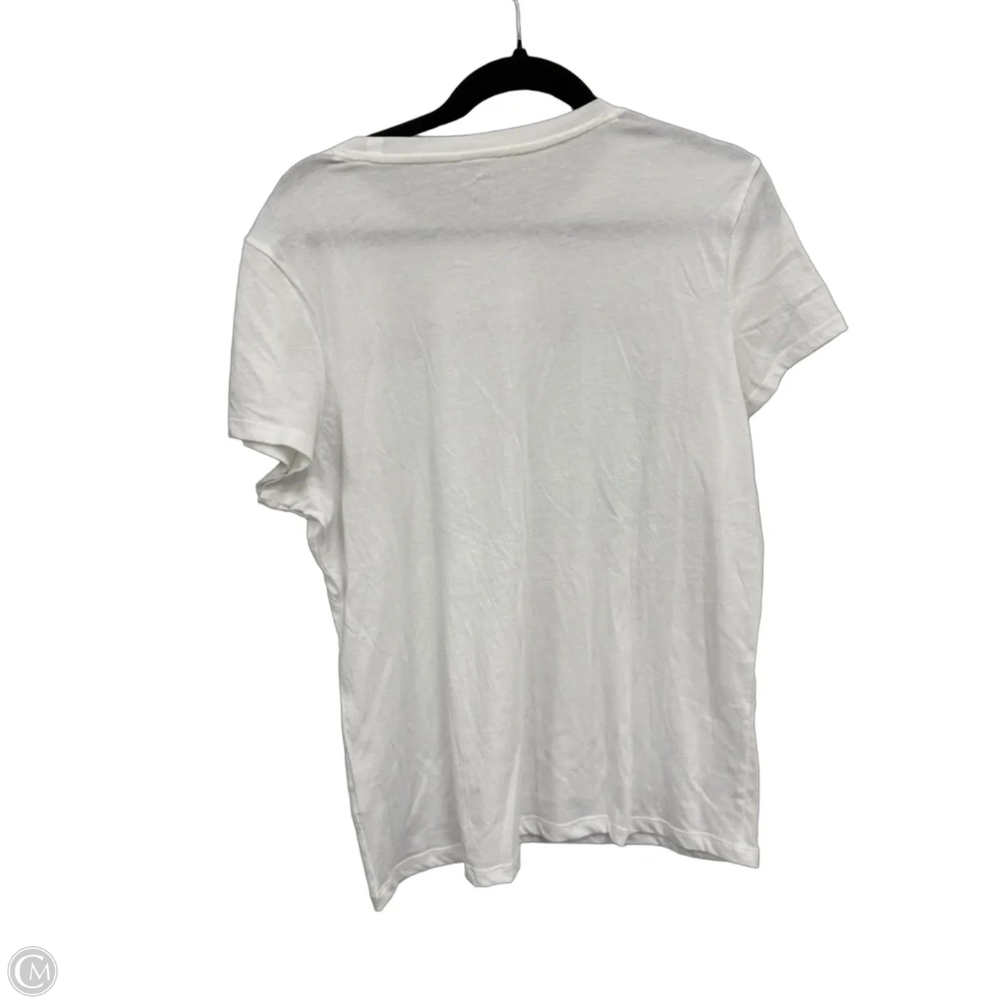 Top Short Sleeve Basic By Aeropostale In Blue & White, Size: Xl