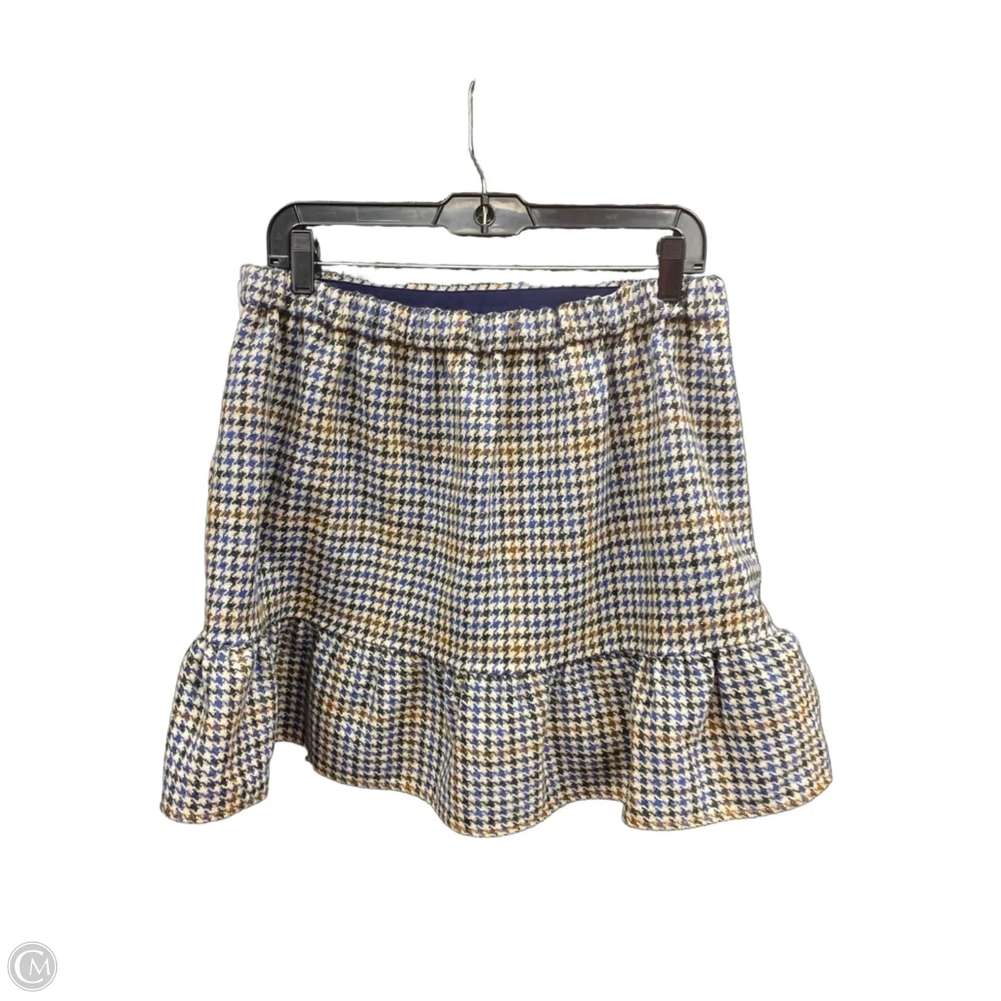 Skirt Mini & Short By J. Crew In Blue & Brown, Size: 12