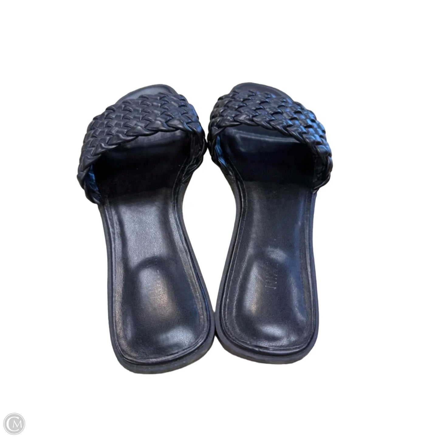 Sandals Flats By Nine West In Black, Size: 8