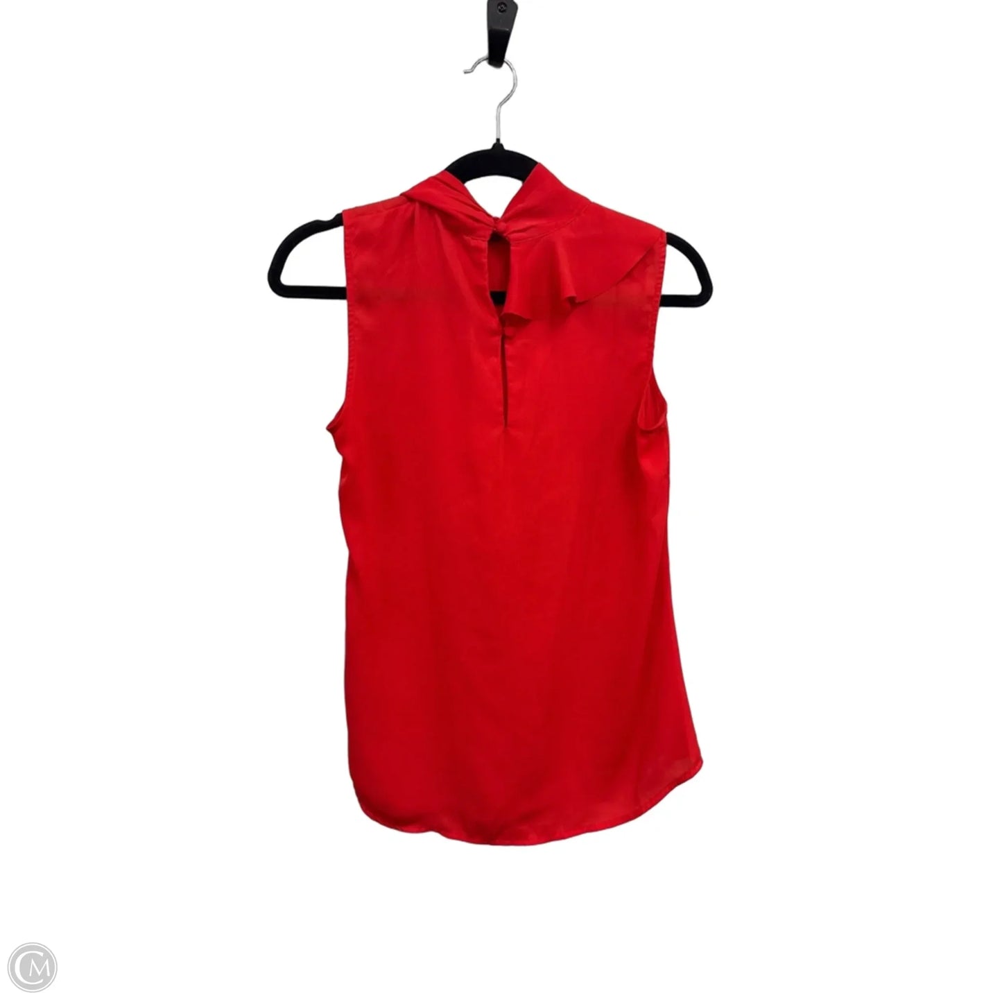 Top Sleeveless By Banana Republic In Red, Size: Xs