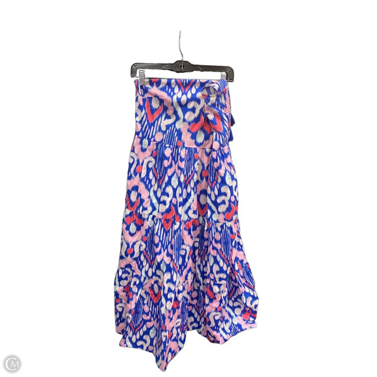 Dress Casual Maxi By Crown And Ivy In Blue & Pink, Size: M