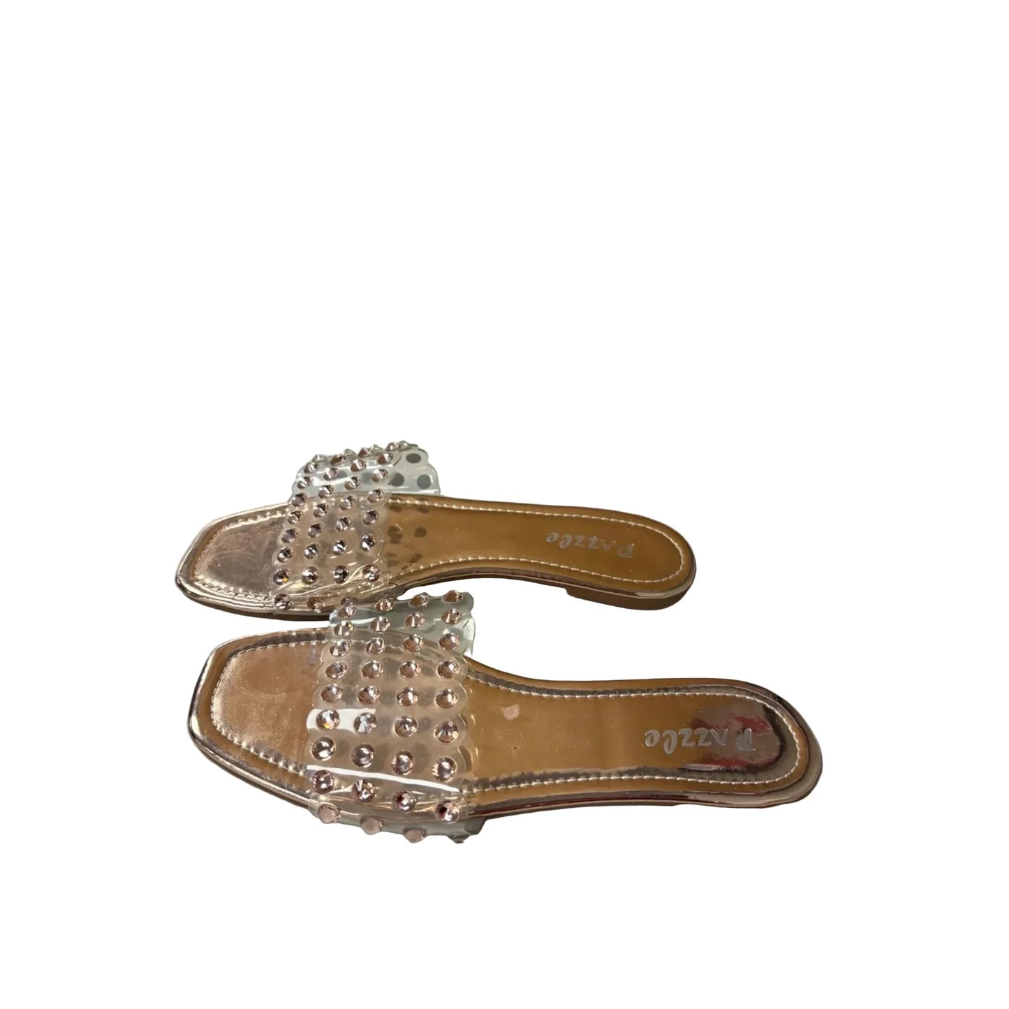 Sandals Flats By Cme In Rose Gold, Size: 7.5
