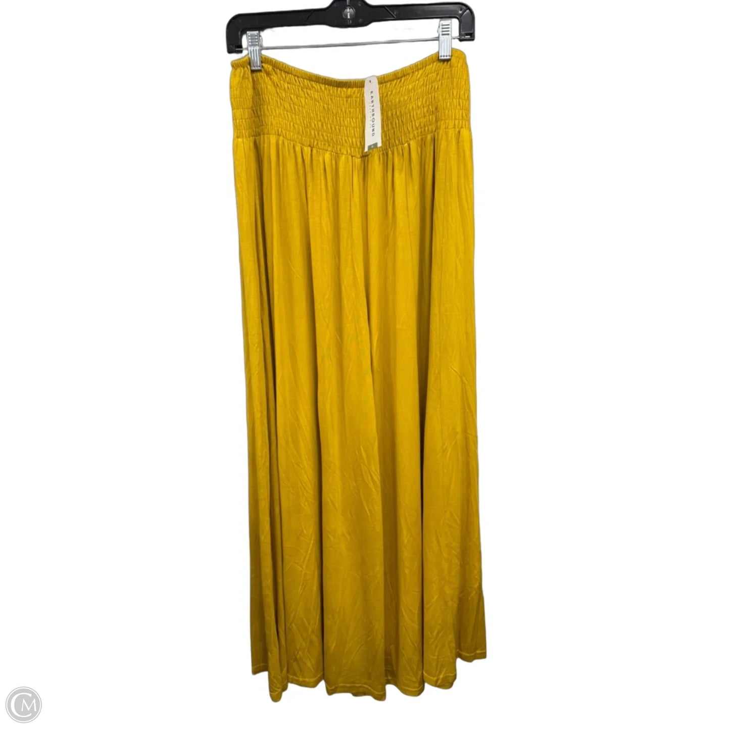 Pants Wide Leg By Earthbound In Green, Size: Xl