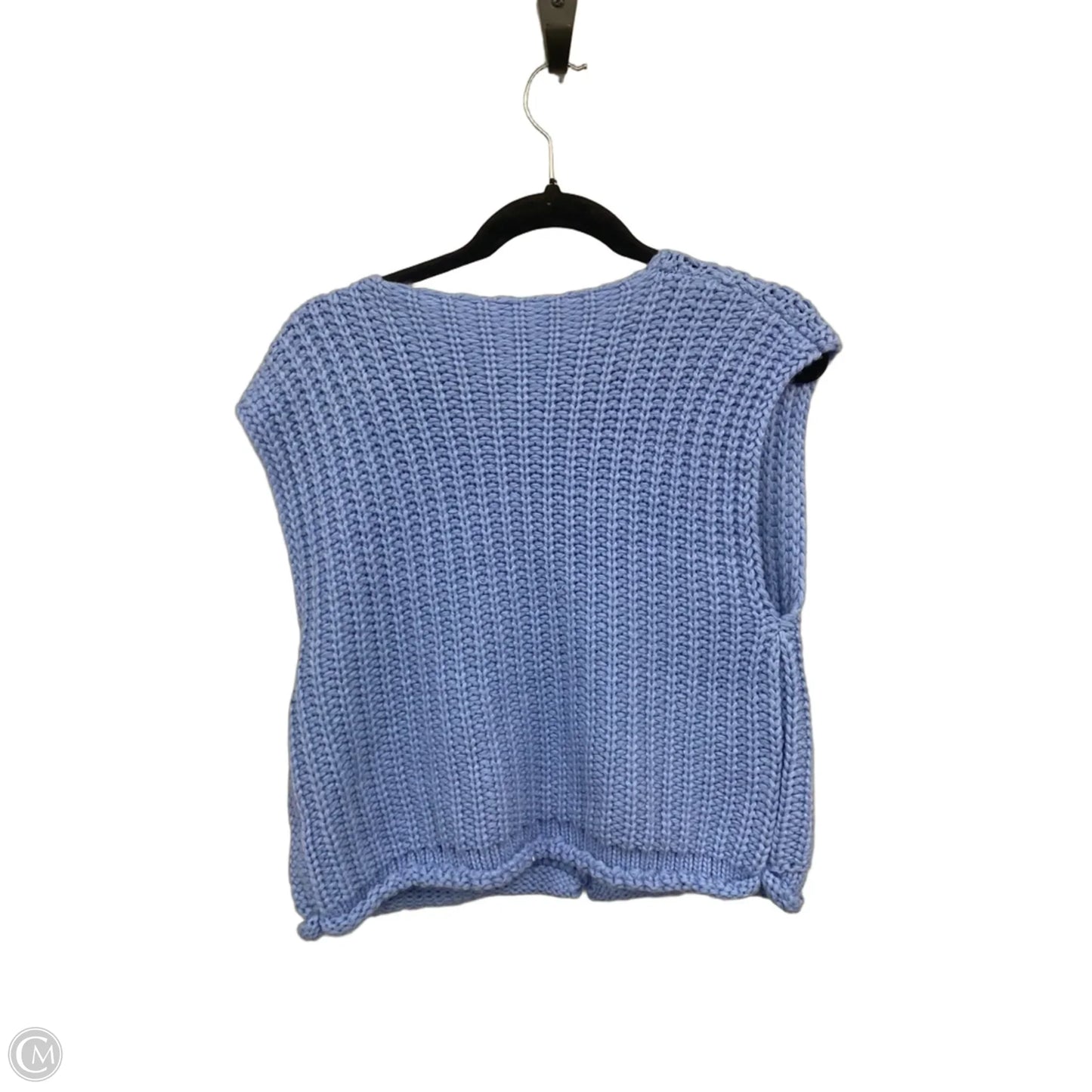 Top Sleeveless By Clothes Mentor In Blue, Size: S