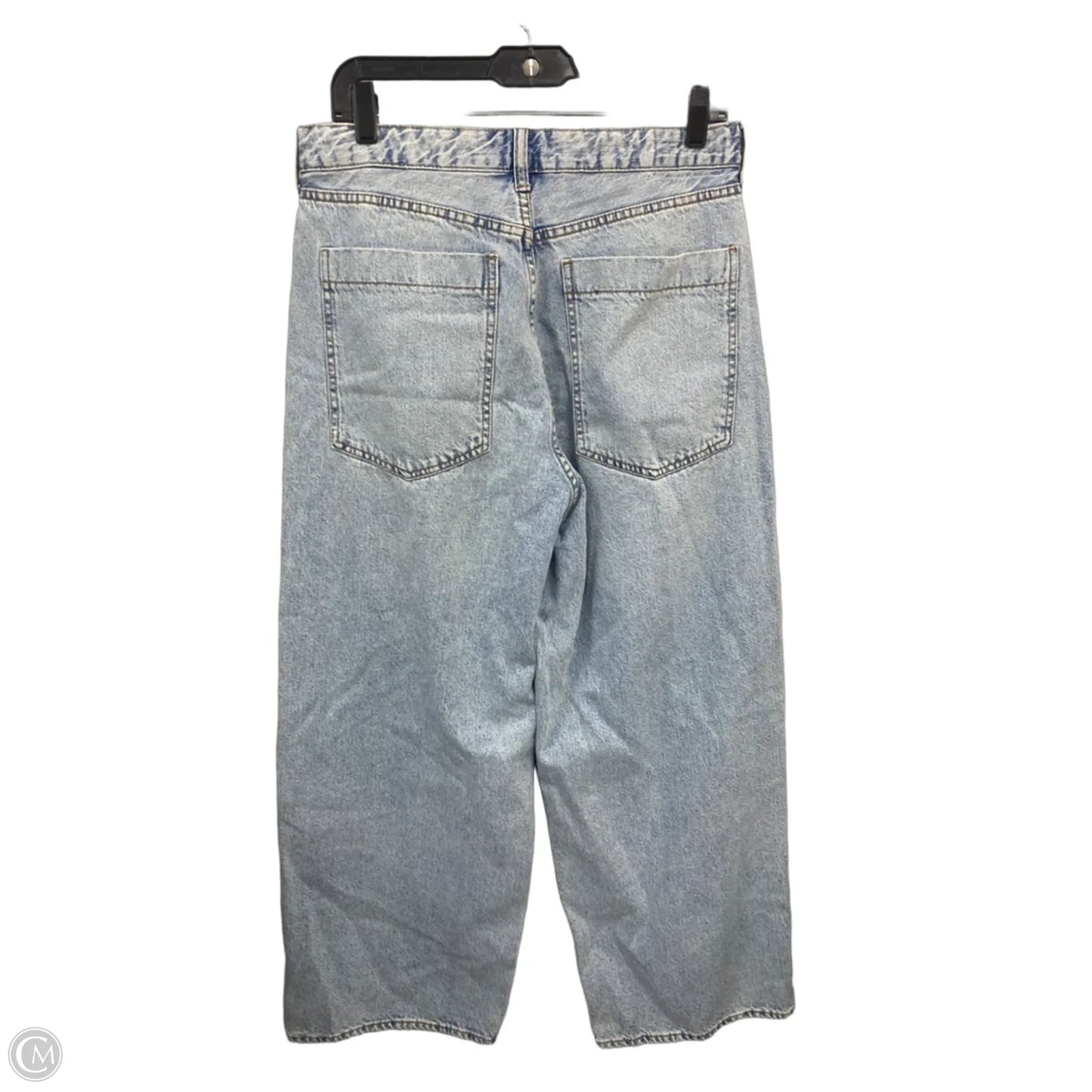 Jeans Wide Leg By Clothes Mentor In Blue Denim, Size: 6