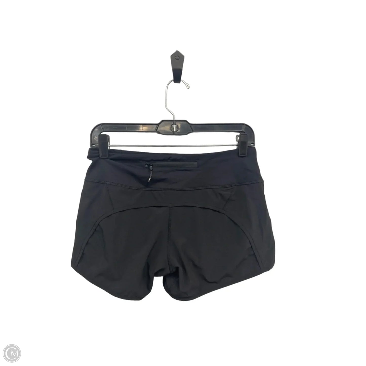 Athletic Shorts By Lululemon In Black, Size: 4
