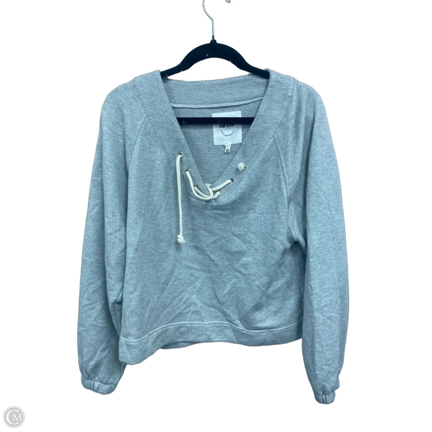 Sweatshirt Crewneck By Aerie In Grey, Size: Xs