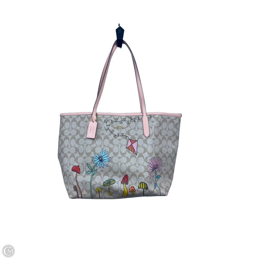 Tote Designer By Coach, Size: Large