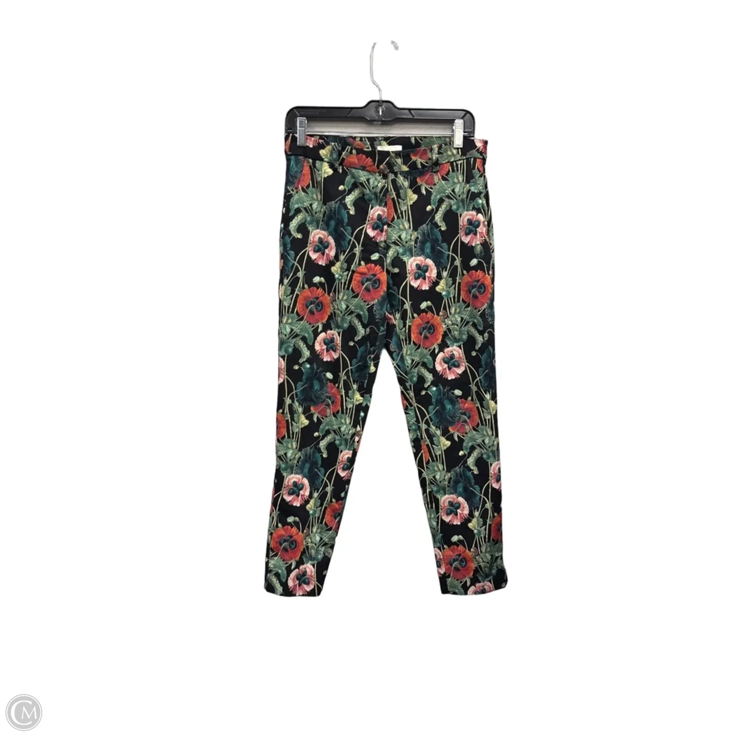 Pants Dress By H&m In Black & Green, Size: 8