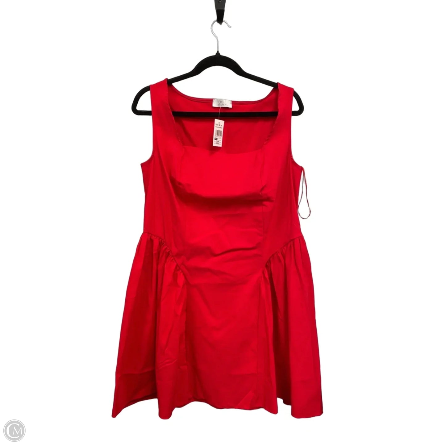 Dress Casual Short By Clothes Mentor In Red, Size: 14
