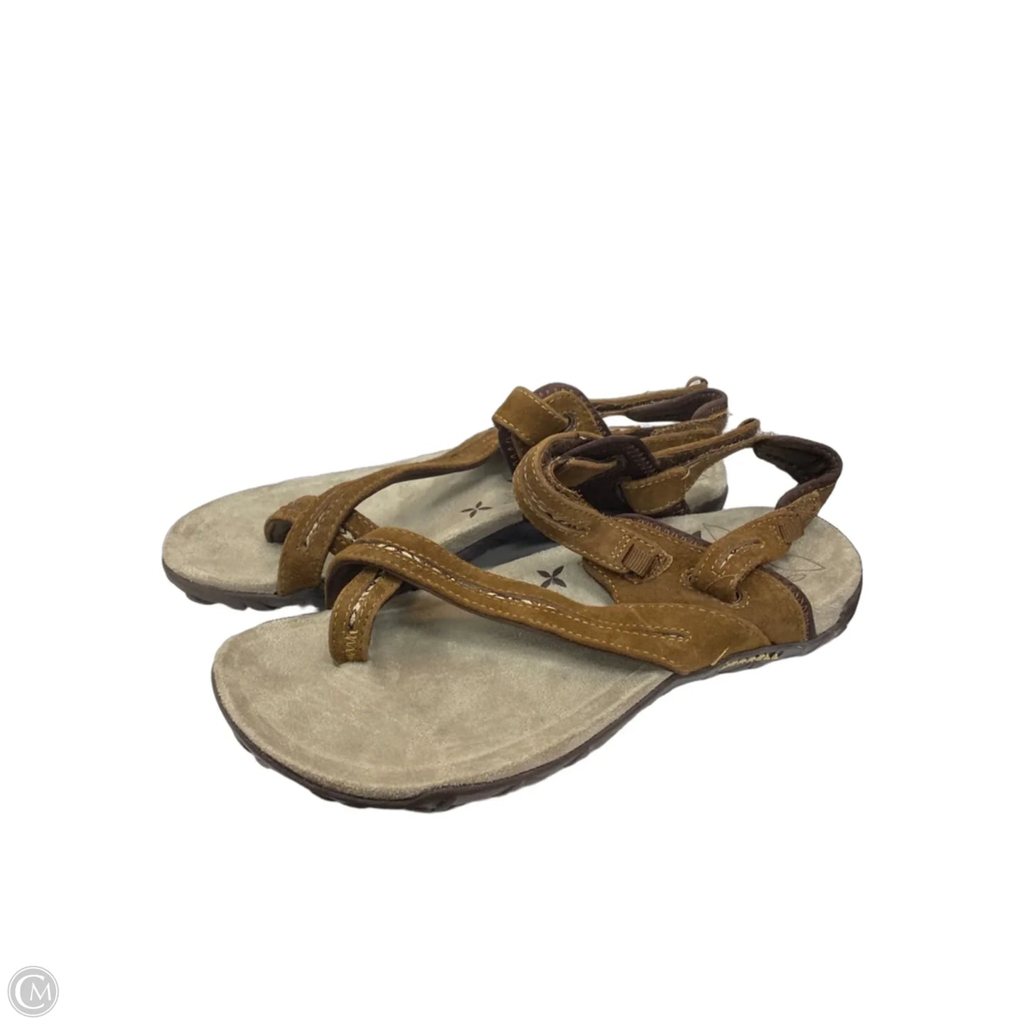 Sandals Flats By Merrell In Brown, Size: 7