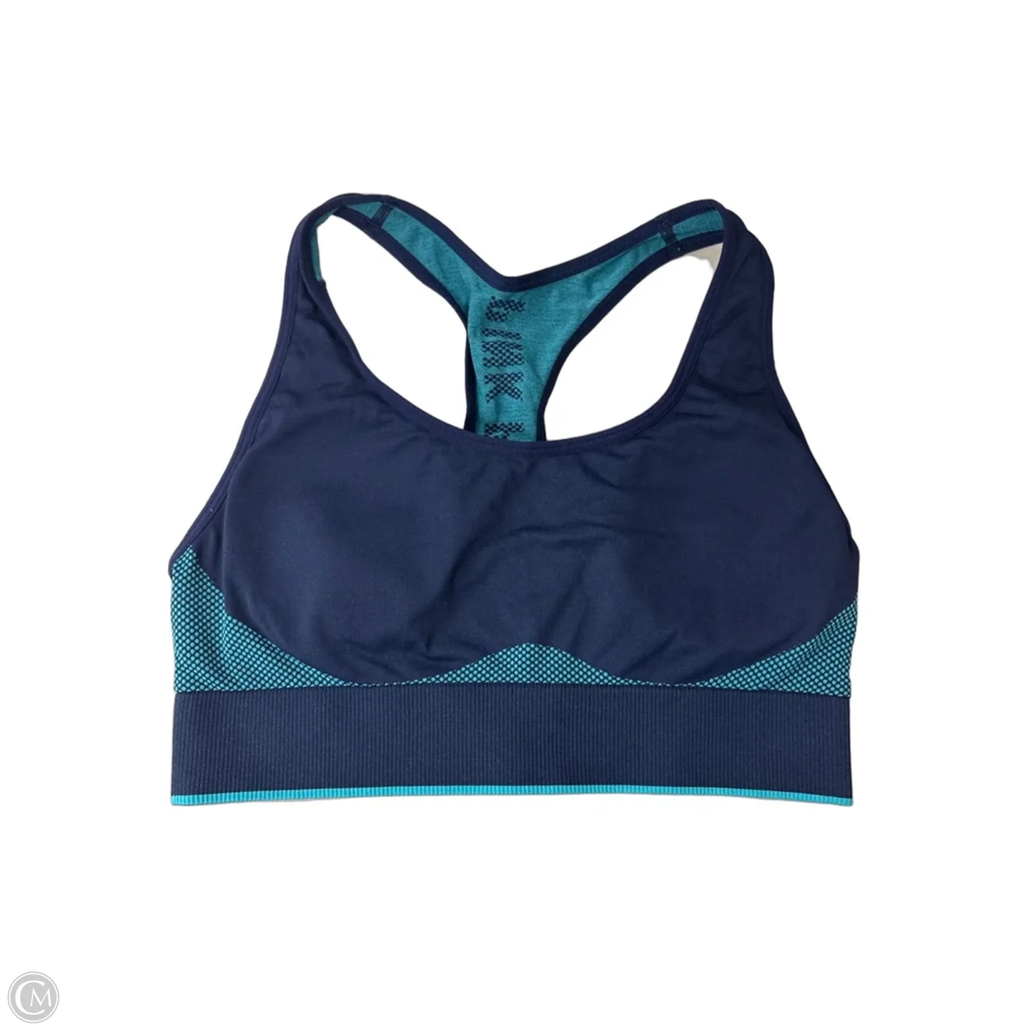 Athletic Bra By Pink In Blue, Size: L