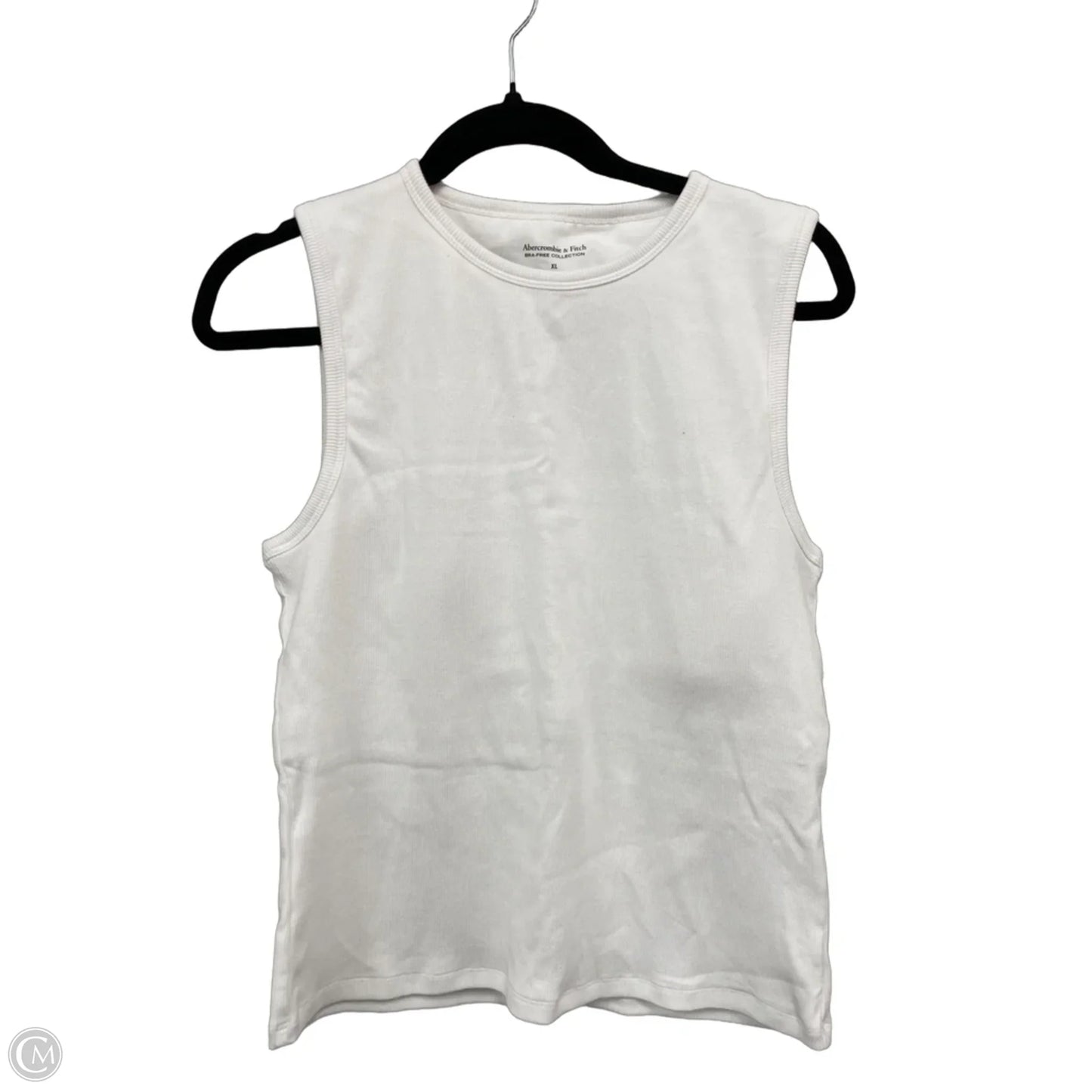 Top Sleeveless By Abercrombie And Fitch In White, Size: Xl