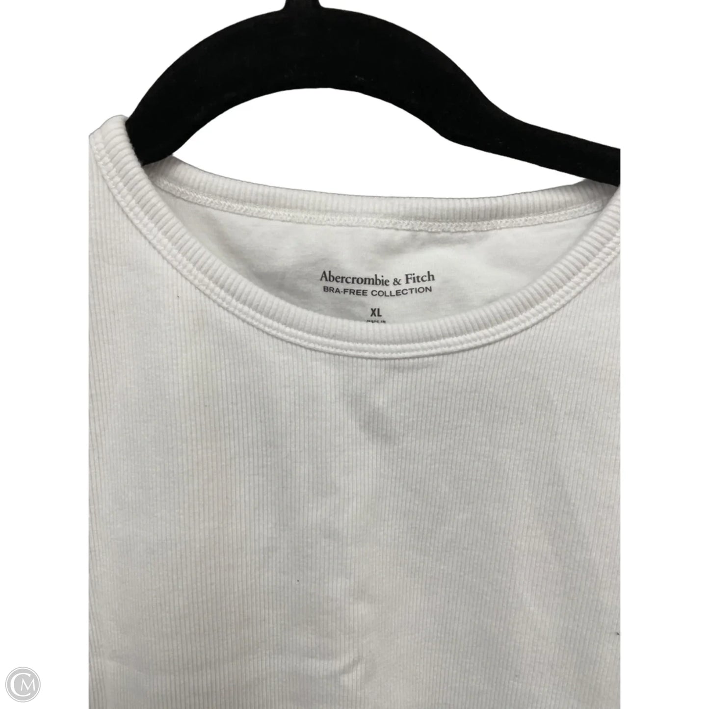 Top Sleeveless By Abercrombie And Fitch In White, Size: Xl
