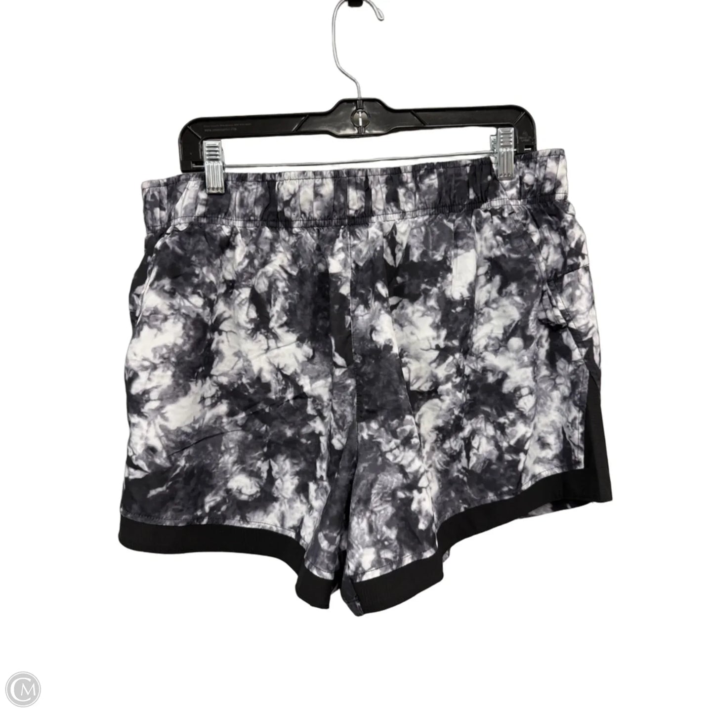 Athletic Shorts By Athletic Works In Black & White, Size: Xl