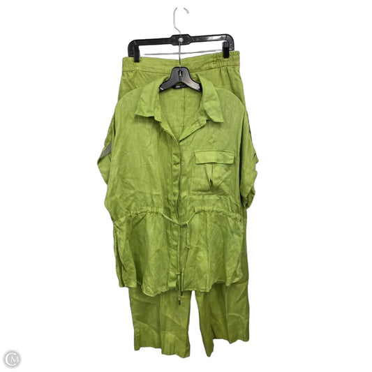 Pants Set 2pc By Zara In Green, Size: Xl
