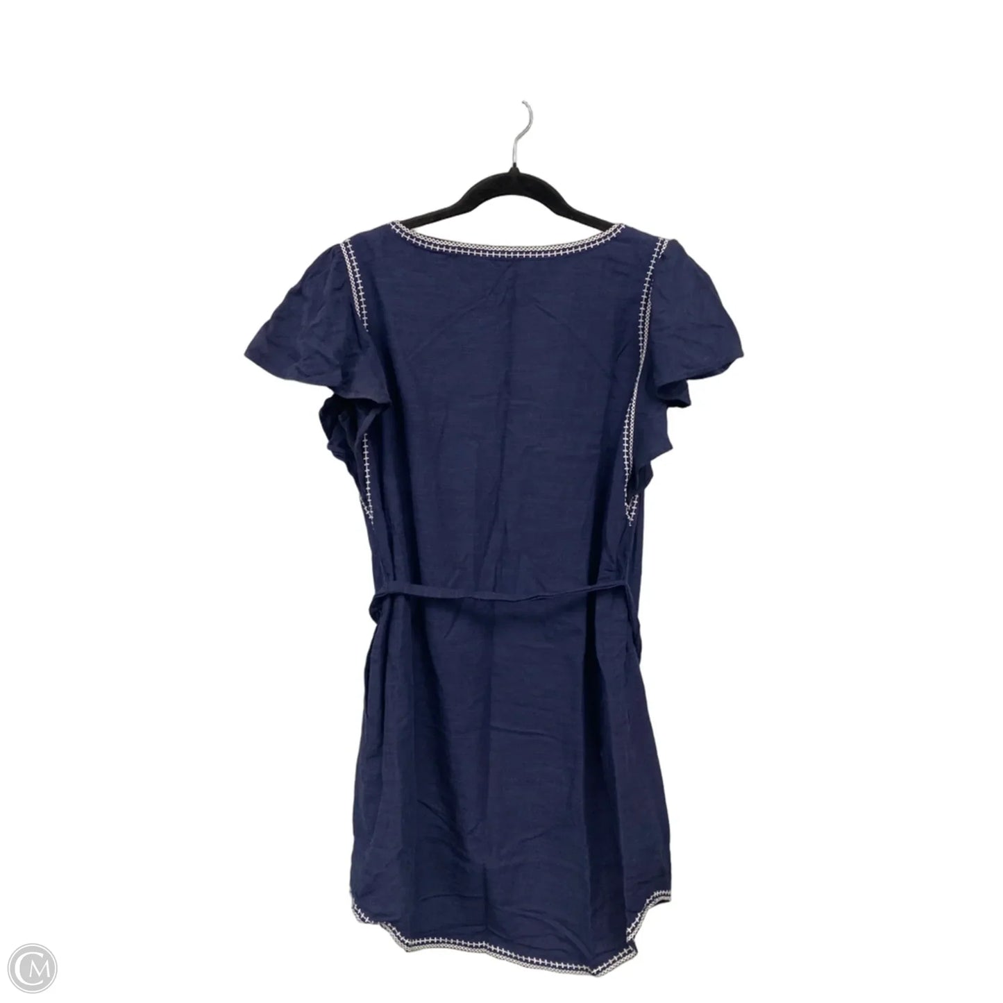 Dress Casual Short By Gap In Blue & White, Size: S