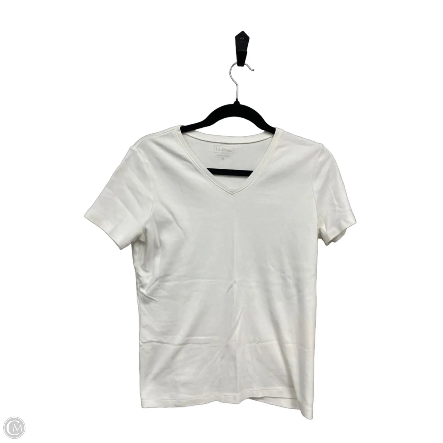 Top Short Sleeve Basic By L.l. Bean In White, Size: S
