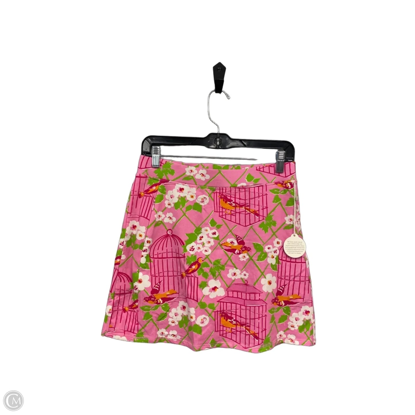 Skirt Mini & Short By Spartina In Green & Pink, Size: S