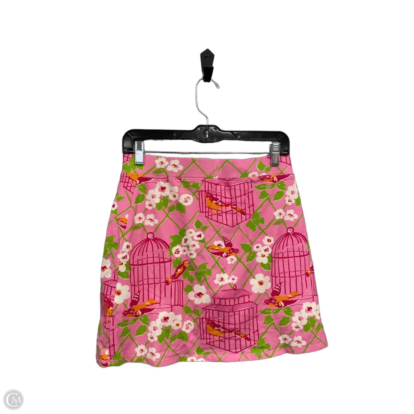 Skirt Mini & Short By Spartina In Green & Pink, Size: S