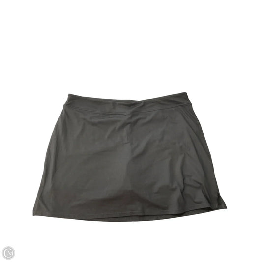 Athletic Skirt By Tranquility In Black, Size: Xxl