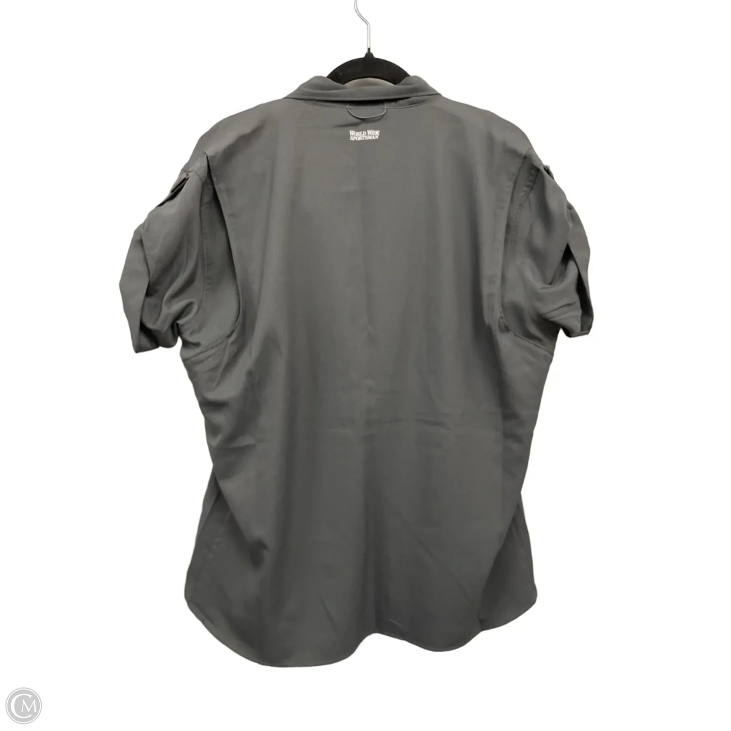 Top Short Sleeve By Clothes Mentor In Grey, Size: Xl