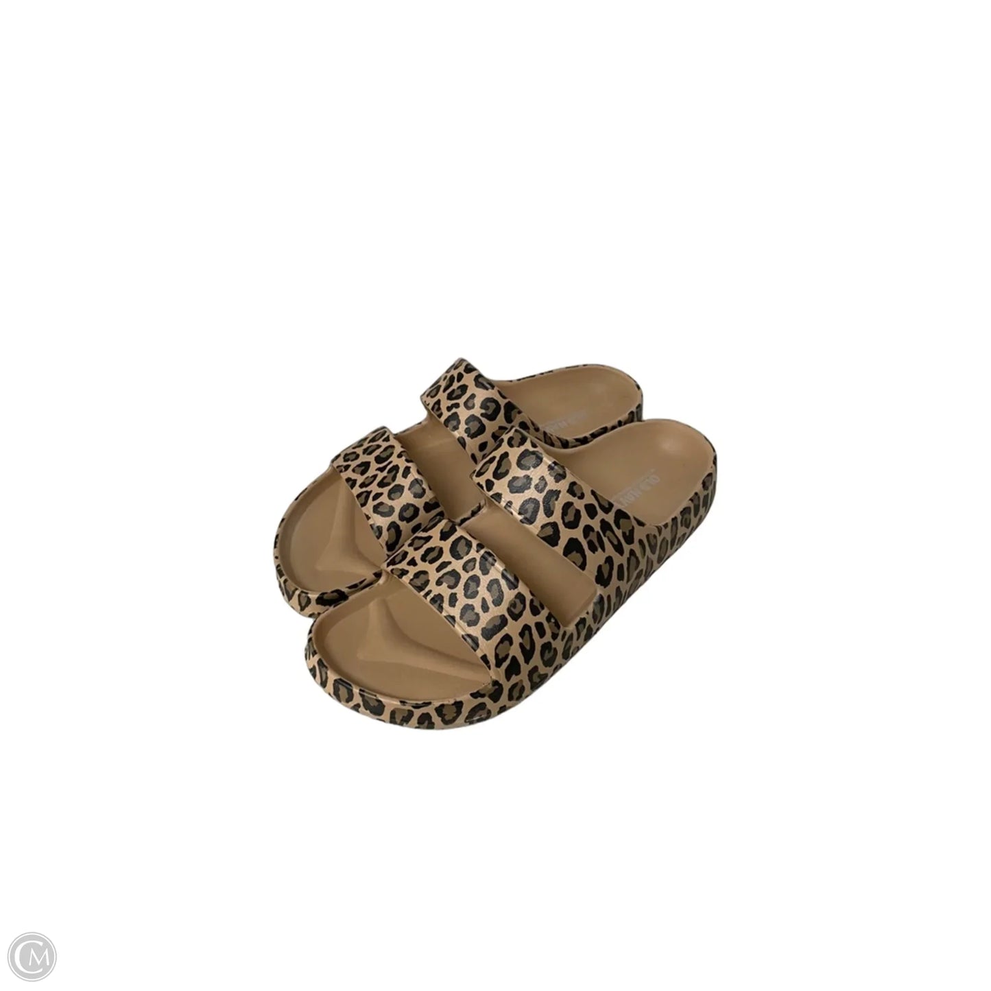 Sandals Flats By Old Navy In Black & Tan, Size: 7