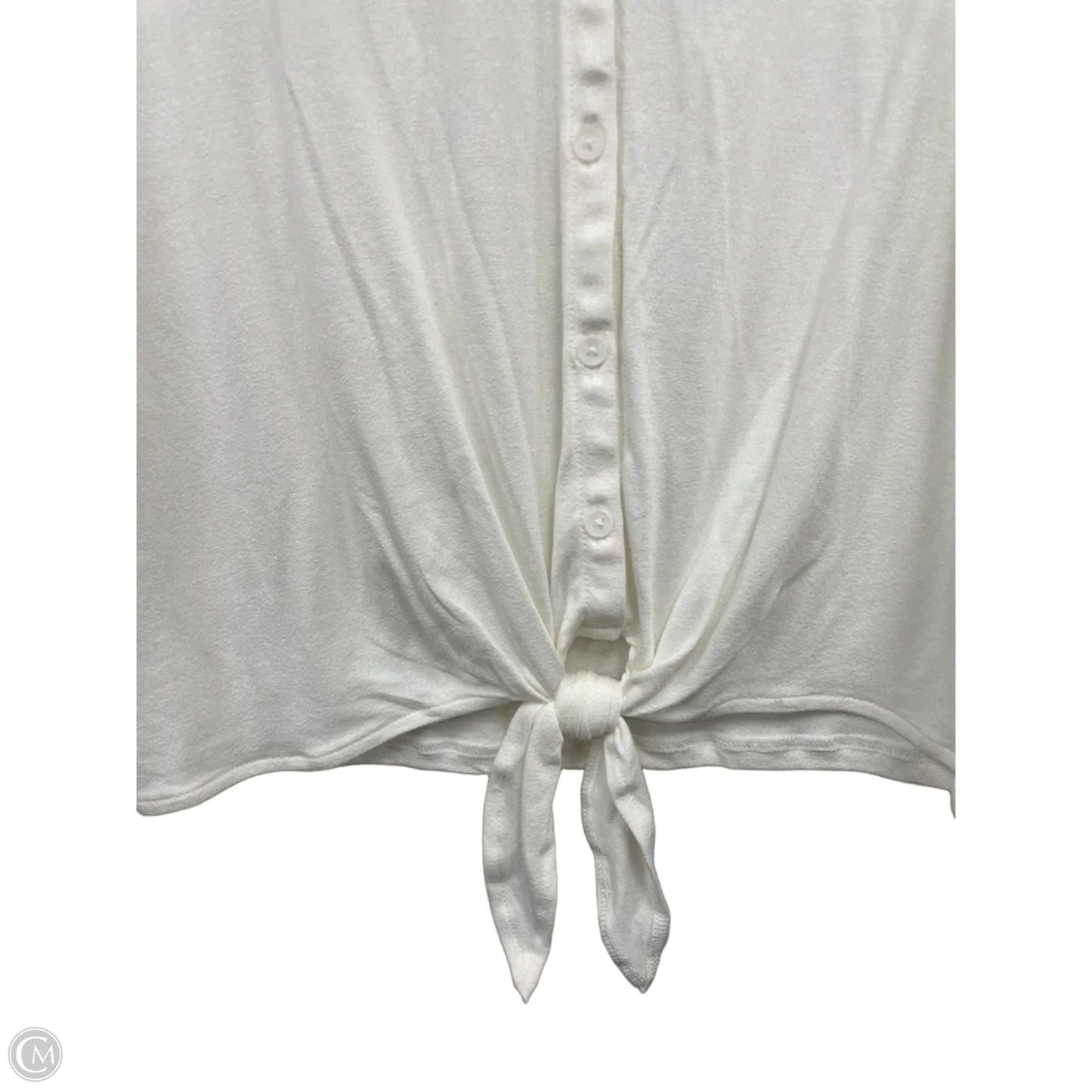 Top Sleeveless By Nine West Apparel In Cream, Size: Xl