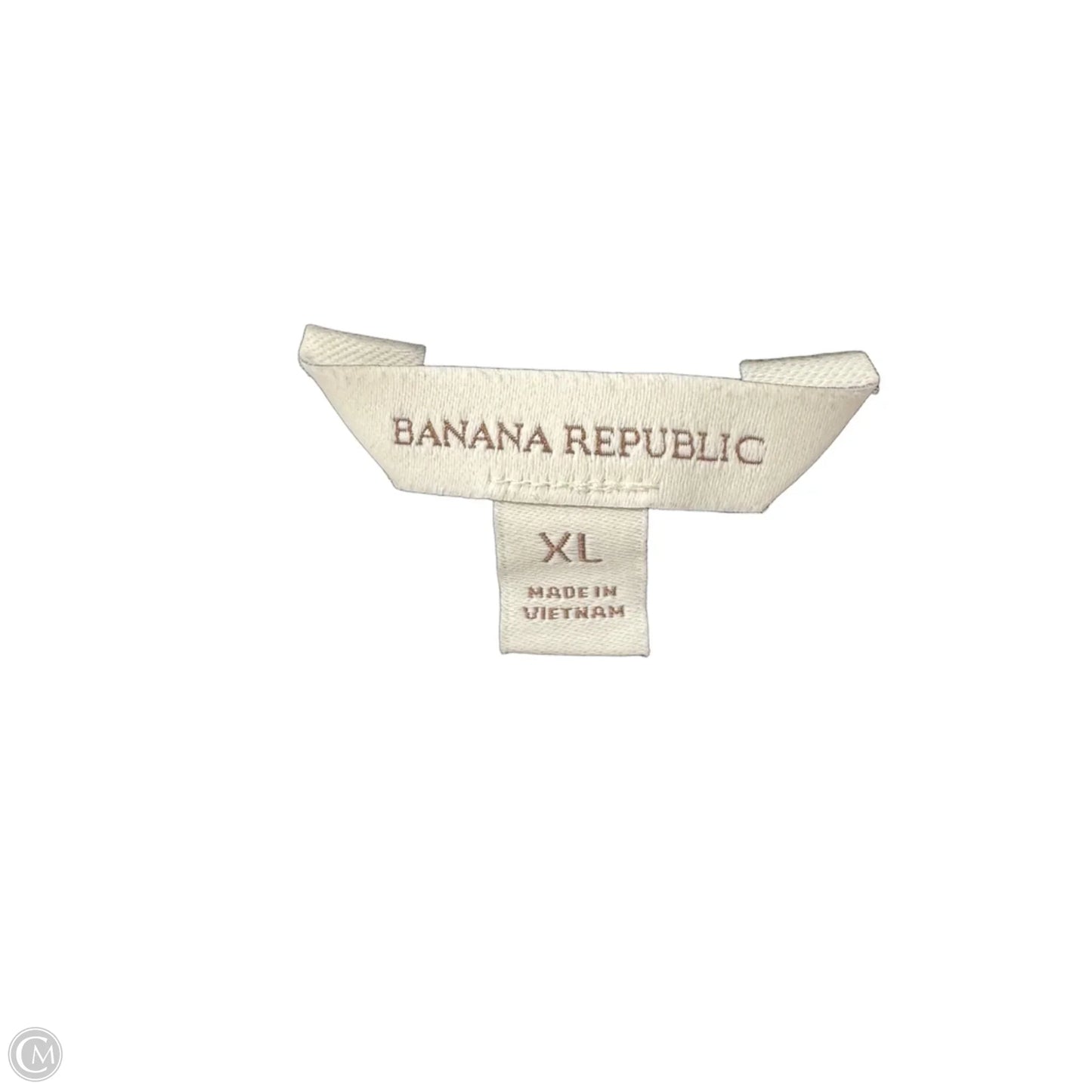 Top Short Sleeve Basic By Banana Republic In Black, Size: Xl