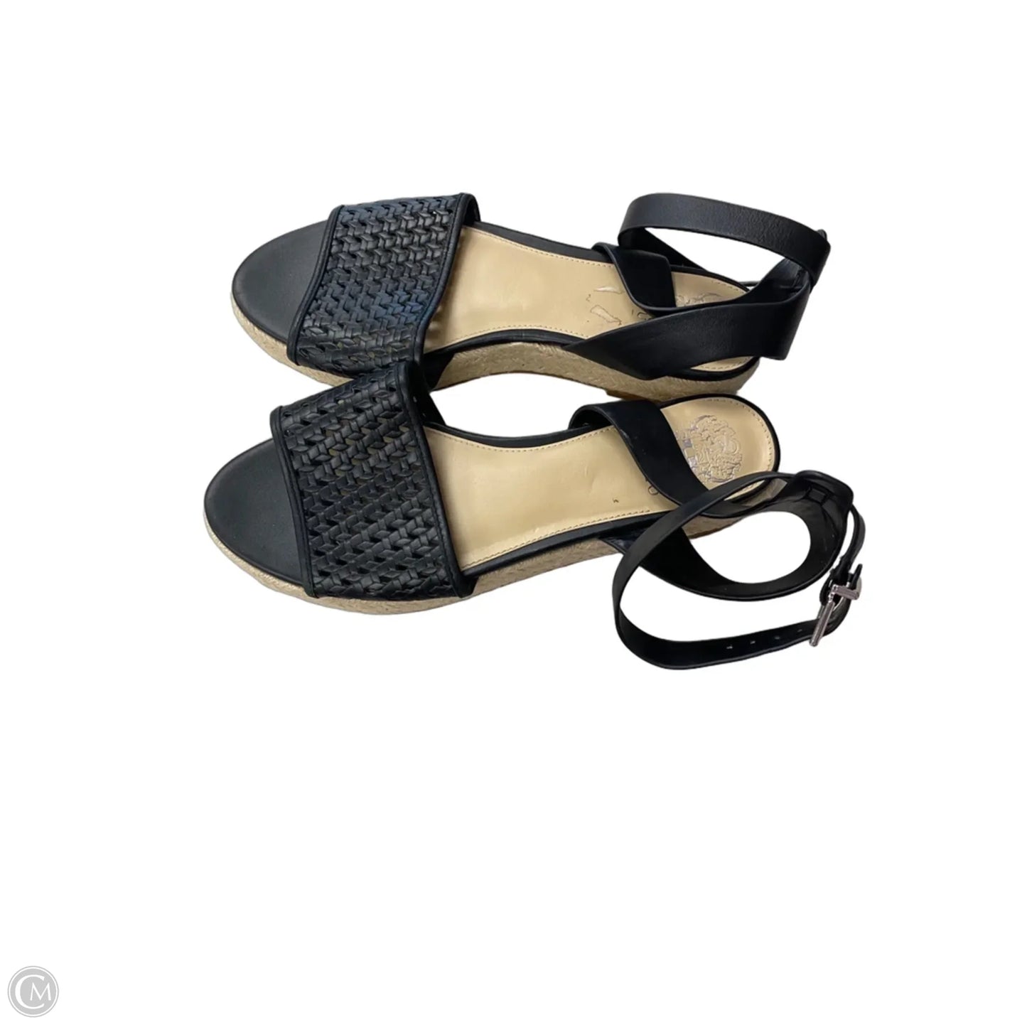 Sandals Heels Platform By Vince Camuto In Black, Size: 10