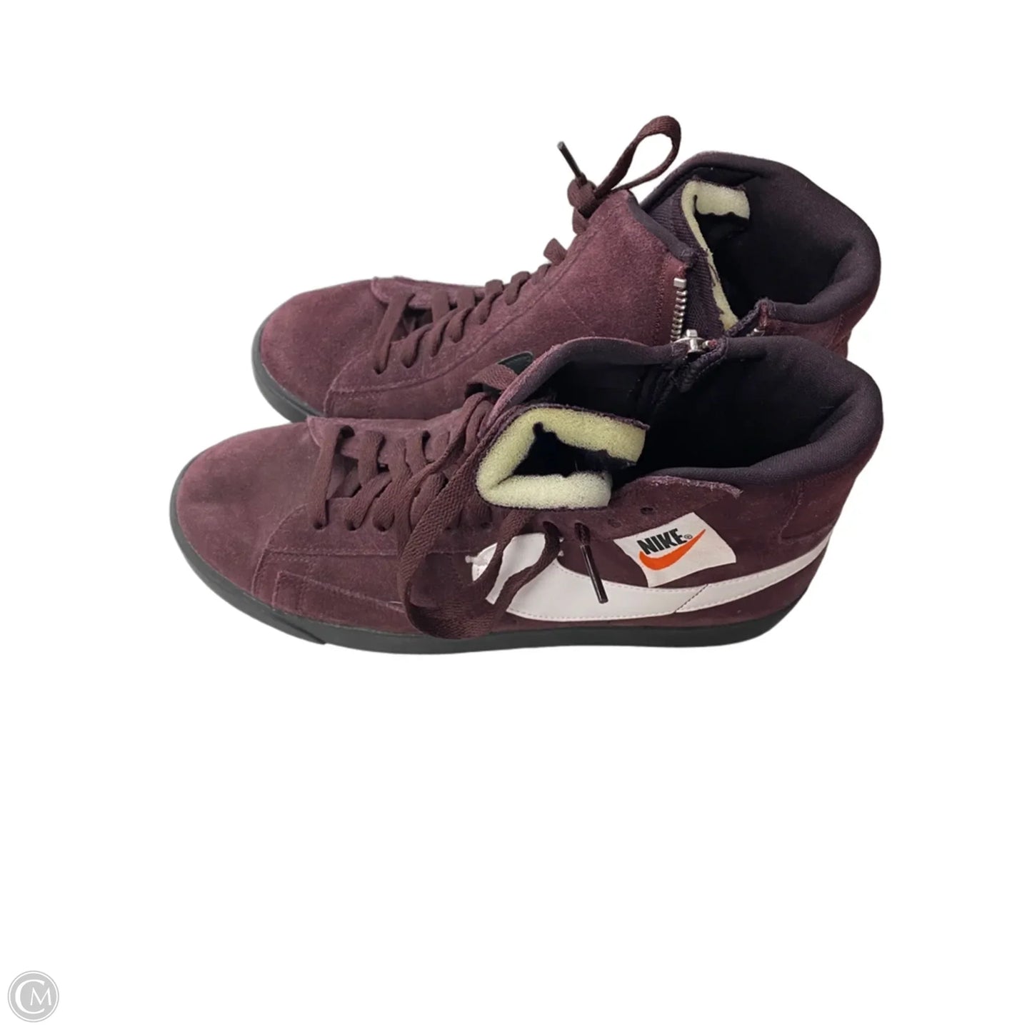 Shoes Sneakers By Nike In Maroon, Size: 9.5