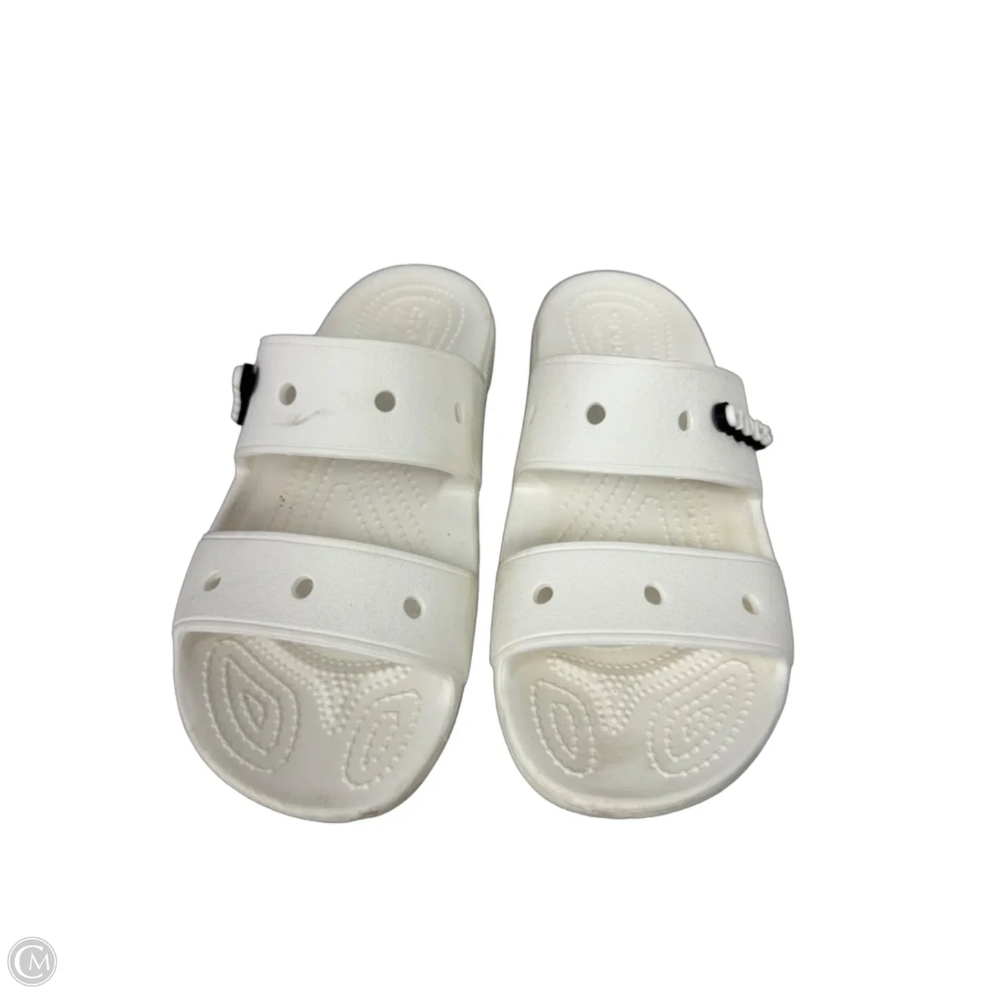 Sandals Sport By Crocs In White, Size: 7