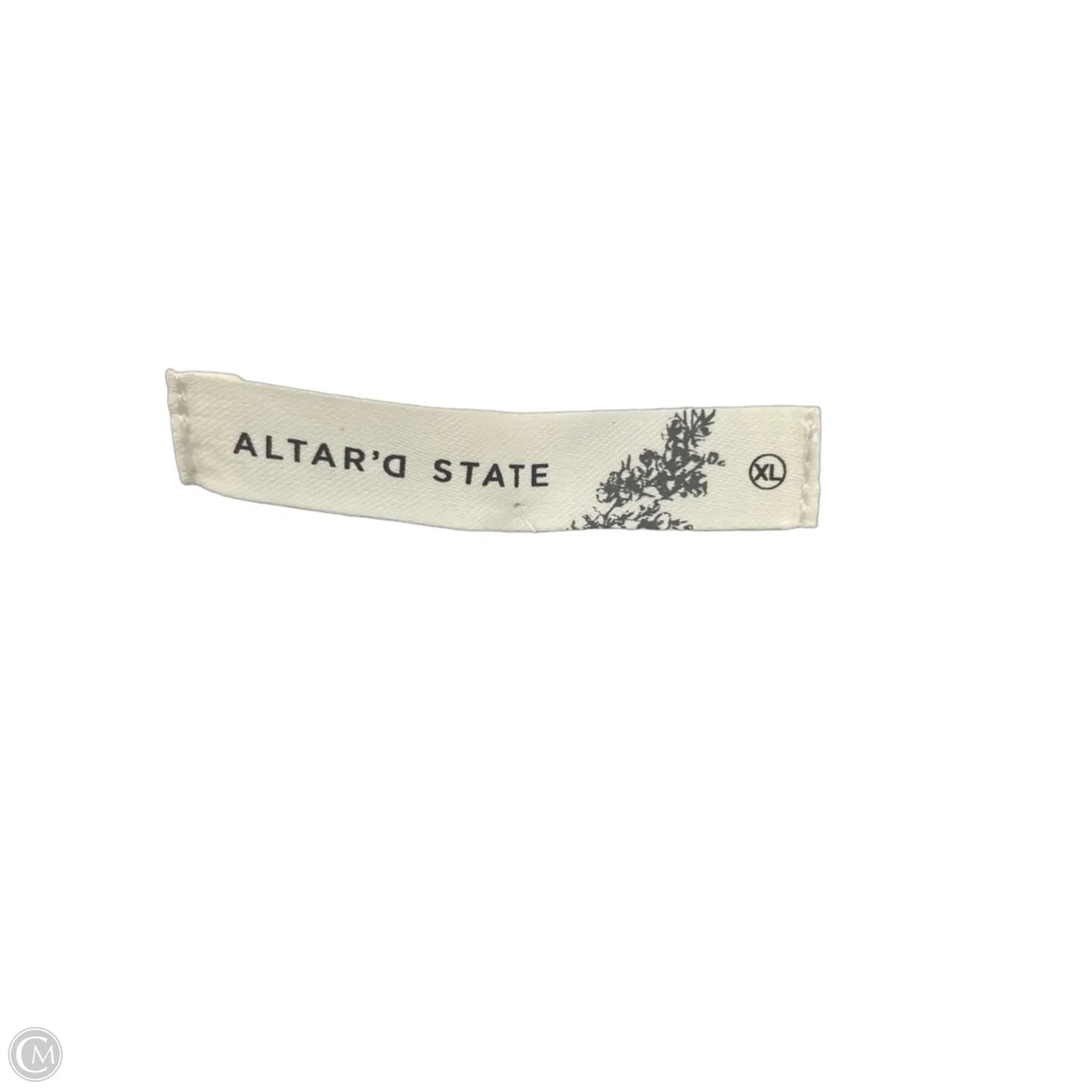 Dress Casual Short By Altard State In Blue & White, Size: Xl