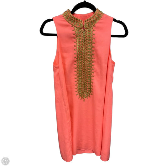 Dress Designer By Lilly Pulitzer In Coral, Size: 4